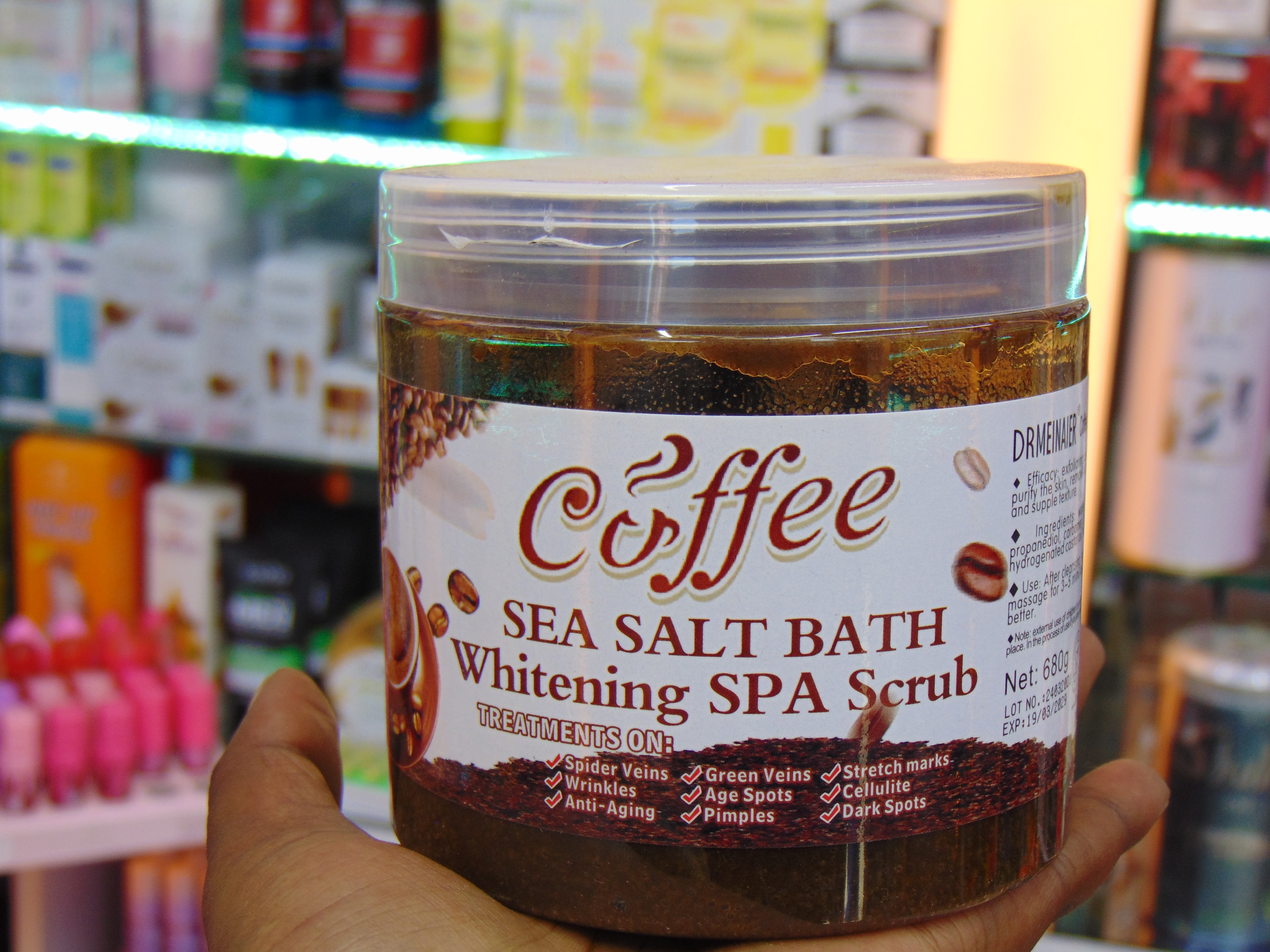 Coffee Sea Salt Bath Scrub